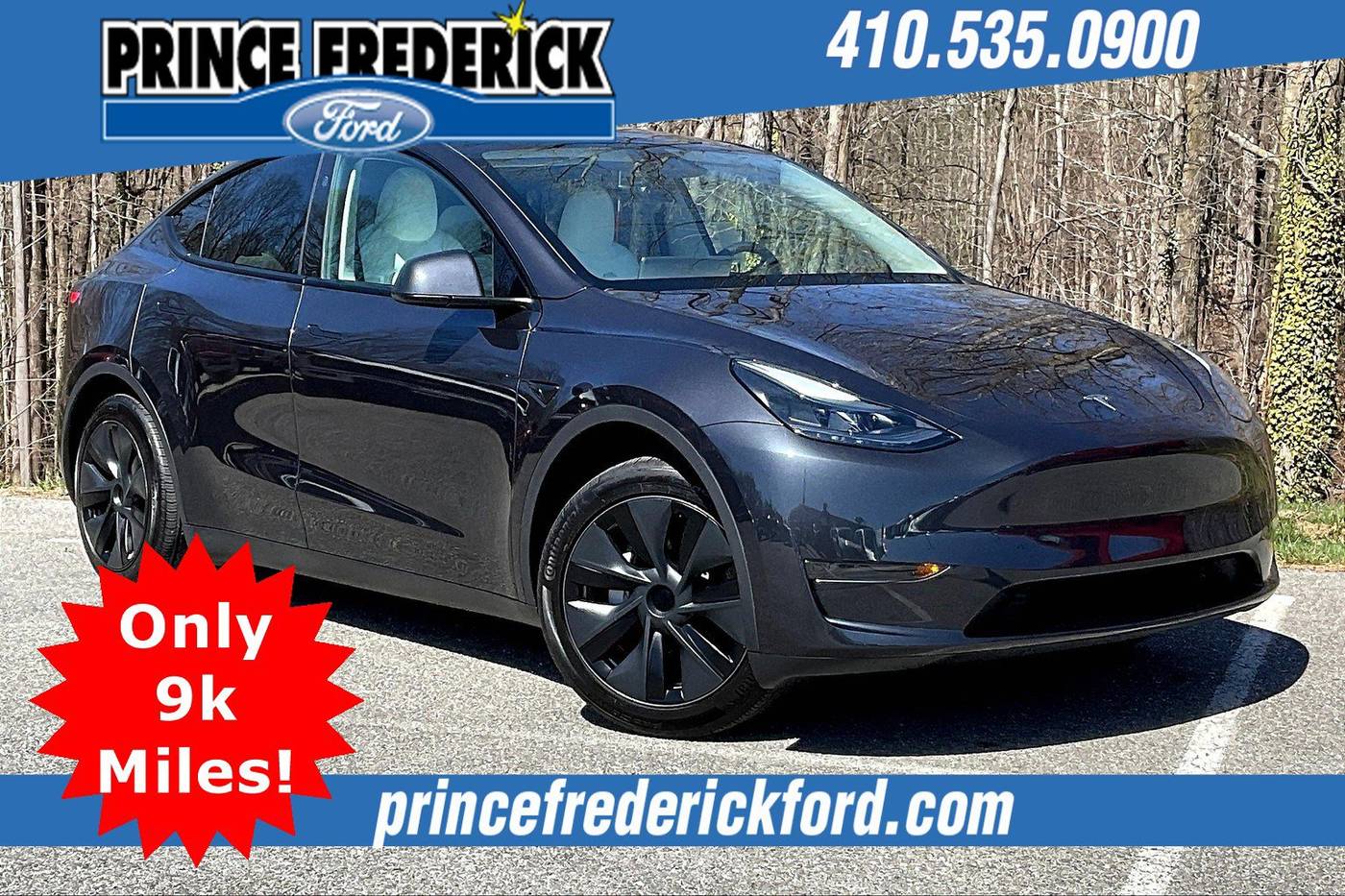 2024 Tesla Model Y Long Range — SUV — 9,017 mi — Prince Frederick, MD