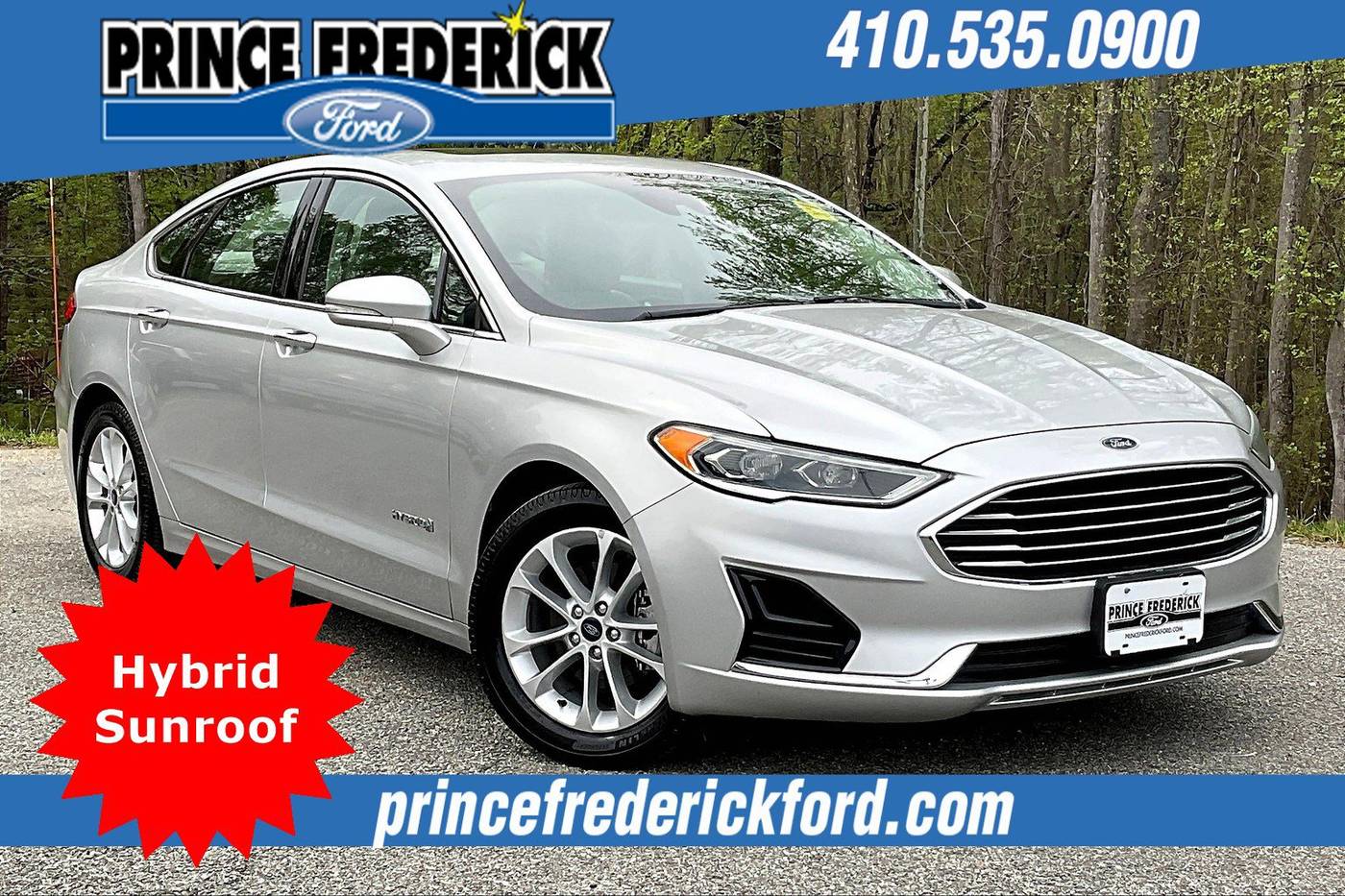 2019 Ford Fusion Hybrid SEL — Sedan — 25,313 mi — Prince Frederick, MD