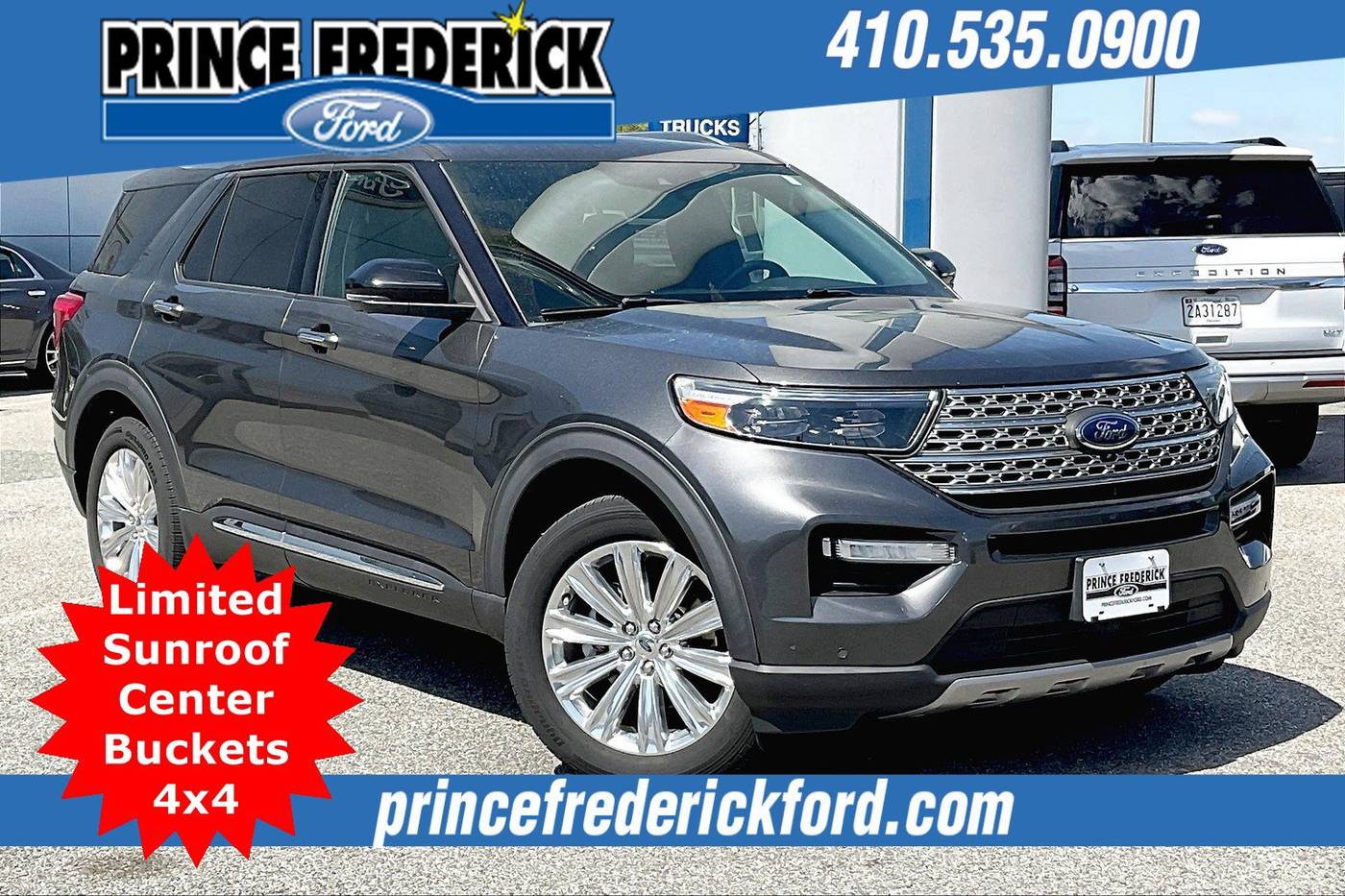 2020 Ford Explorer Limited — SUV — 93,729 mi — Prince Frederick, MD