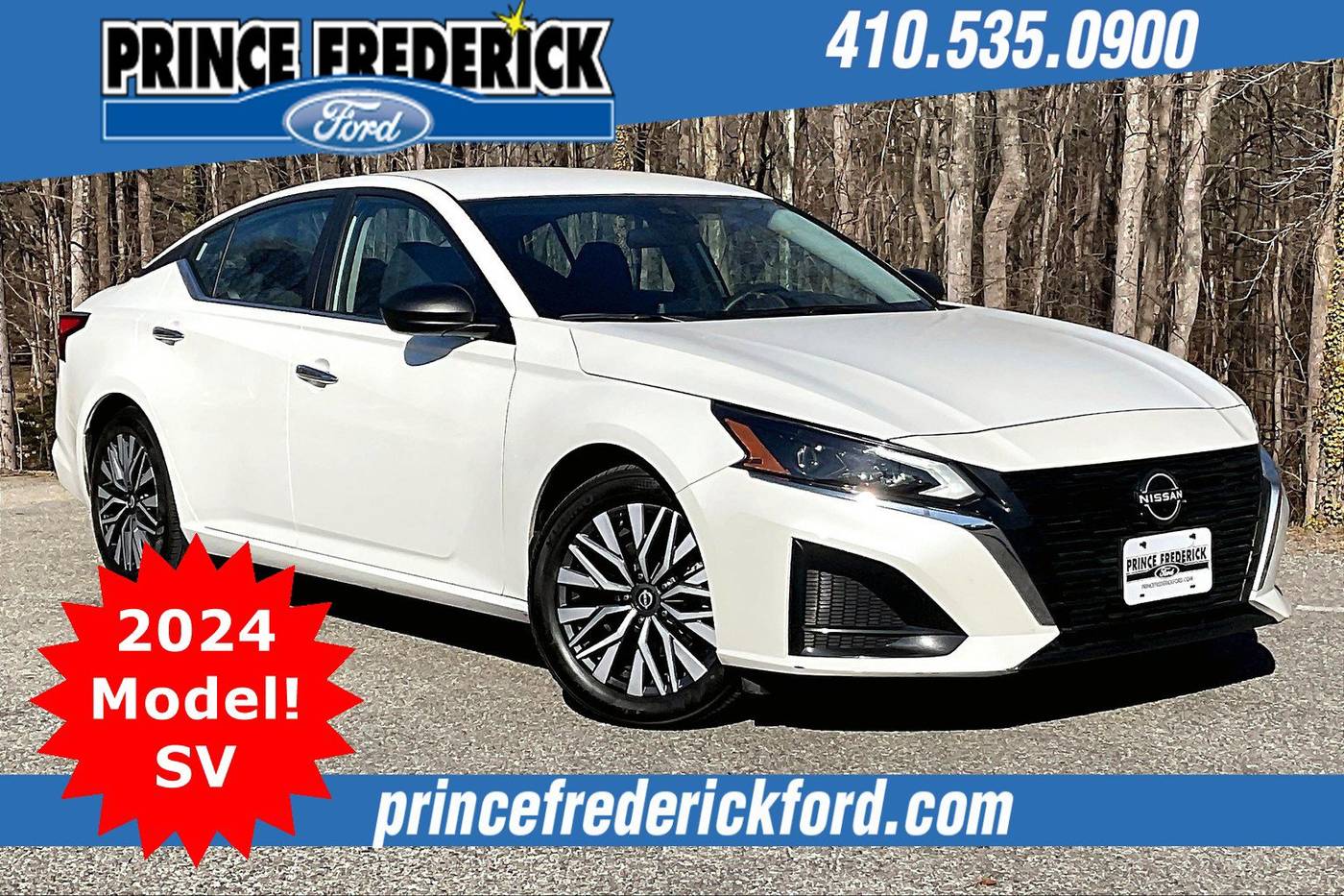 2024 Nissan Altima SV — Sedan — 22,068 mi — Prince Frederick, MD