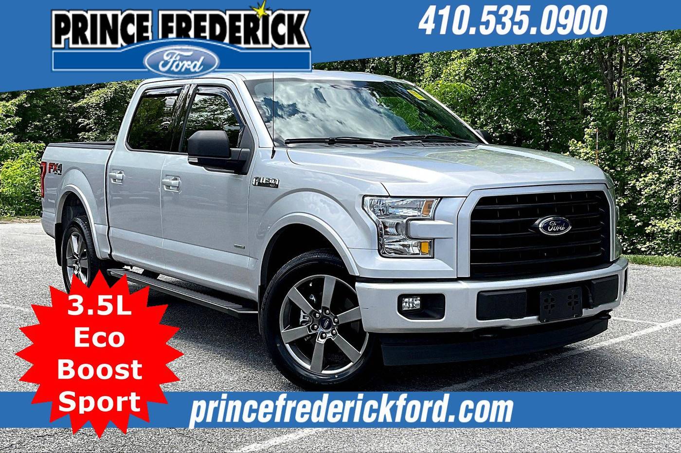 2017 Ford F-150 XLT — Pickup Truck — 73,790 mi — Prince Frederick, MD