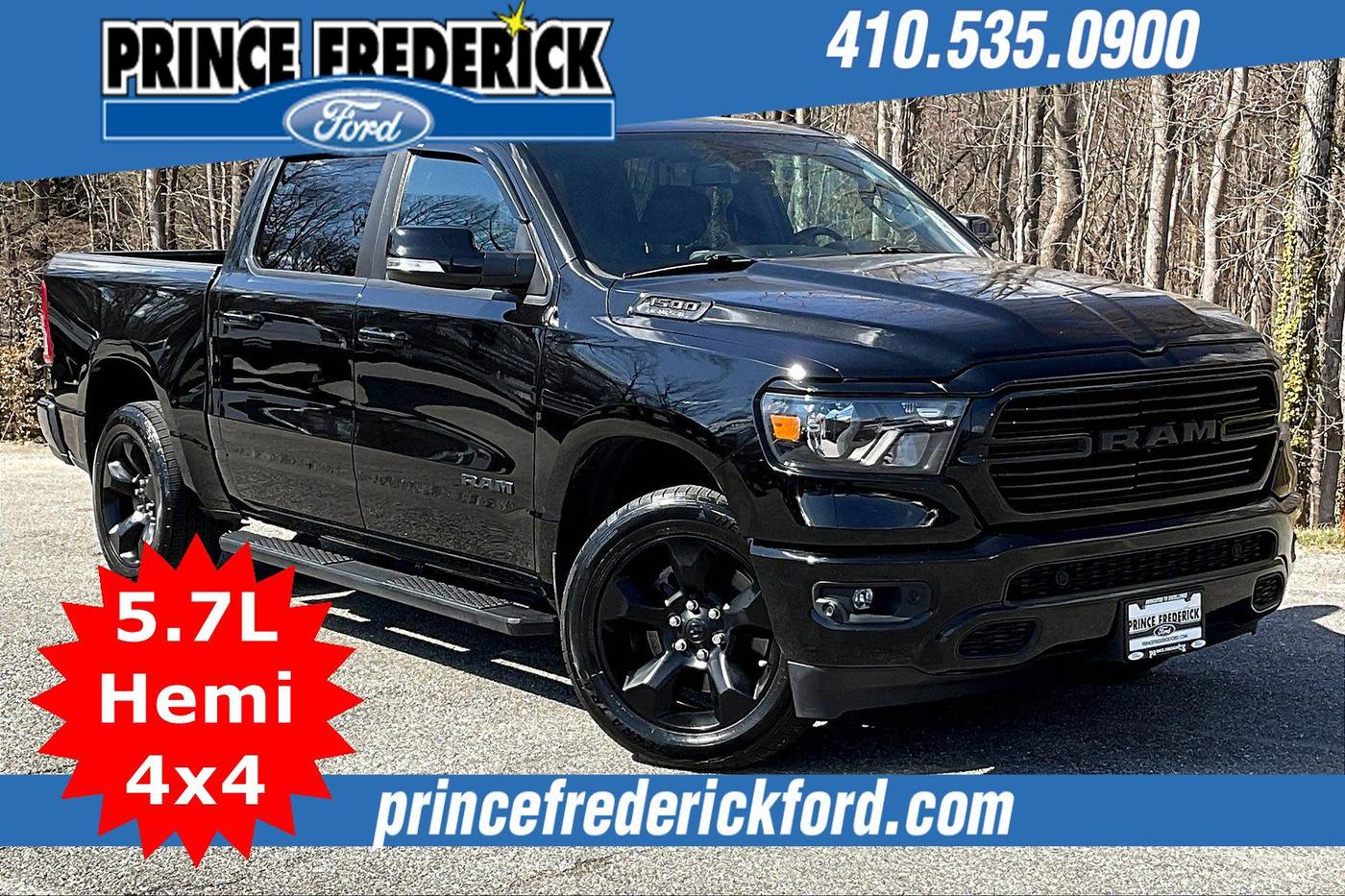 2019 Ram 1500 Big Horn/Lone Star — Pickup Truck — 58,618 mi — Prince Frederick, MD