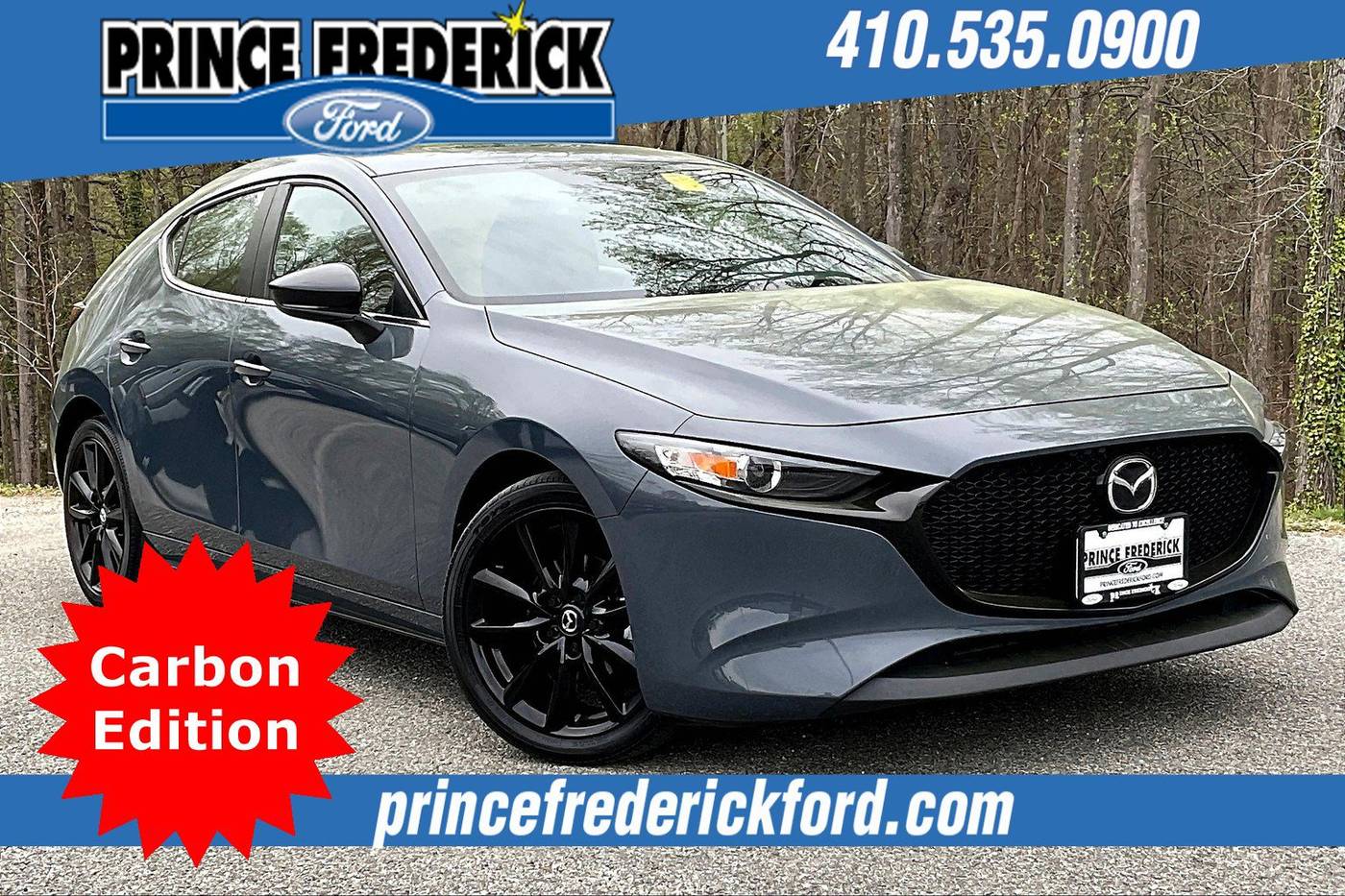 2022 Mazda Mazda3 Carbon Edition — Hatchback — 79,472 mi — Prince Frederick, MD