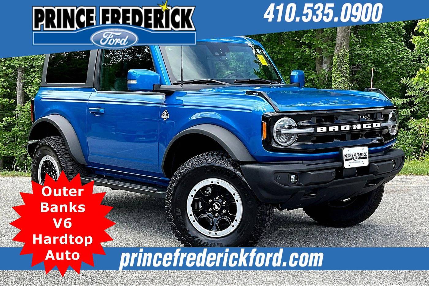 2022 Ford Bronco Outer Banks — SUV — 8,480 mi — Prince Frederick, MD