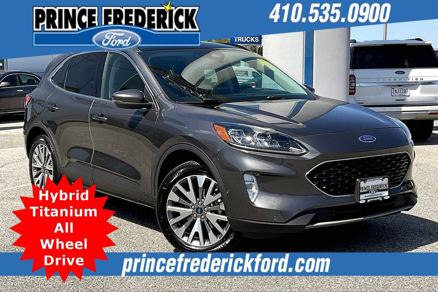 2020 Ford Escape Hybrid Titanium — SUV — 142,523 mi — Prince Frederick, MD