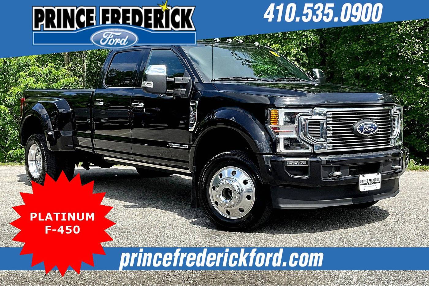 2021 Ford Super Duty F-450 Platinum — Pickup Truck — 23,641 mi — Prince Frederick, MD