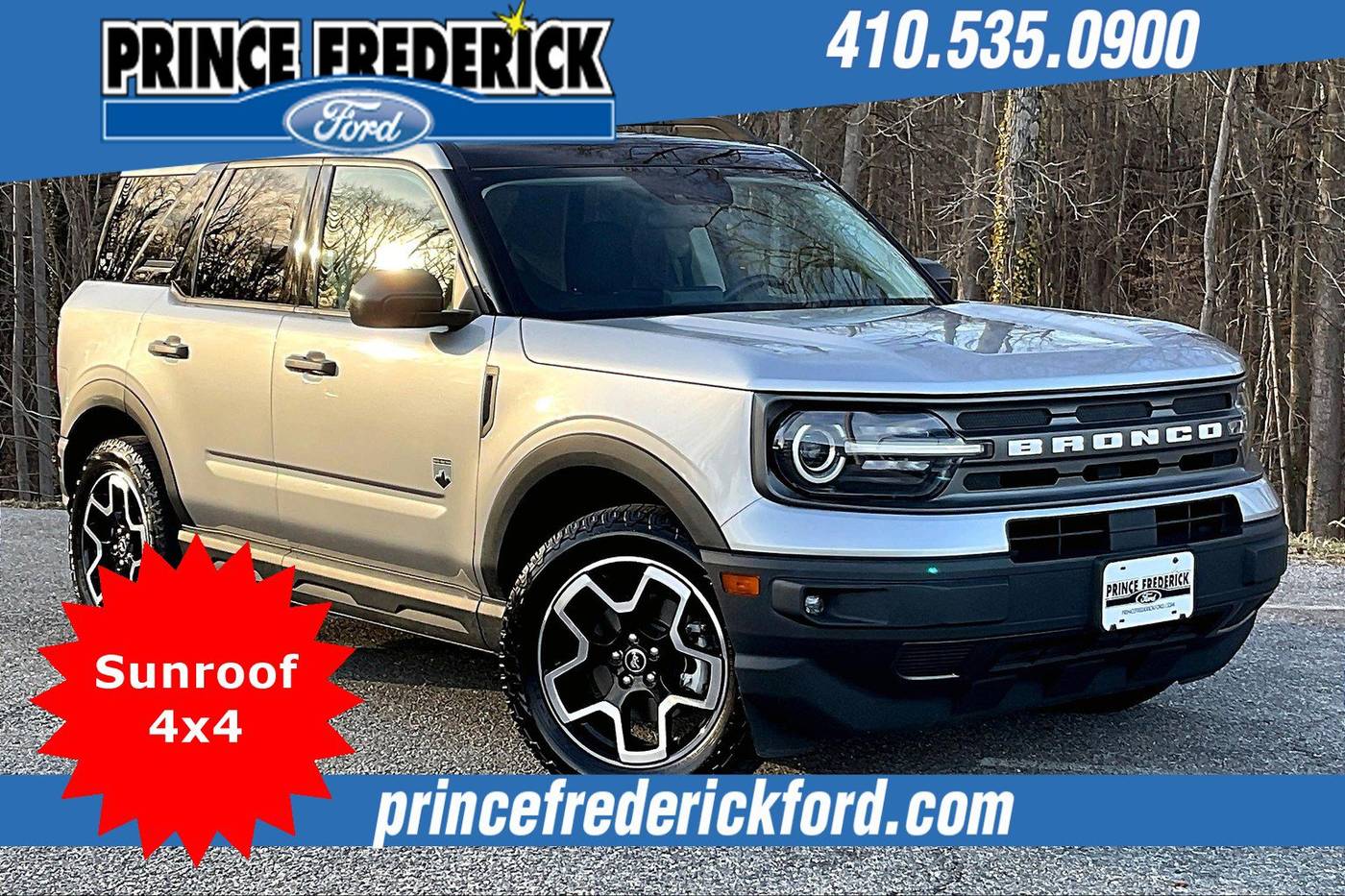 2021 Ford Bronco Sport Big Bend — SUV — 55,619 mi — Prince Frederick, MD