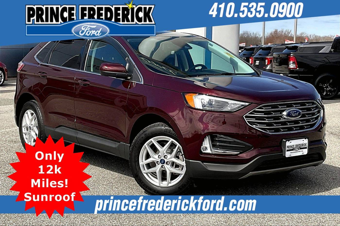 2022 Ford Edge SEL — SUV — 12,786 mi — Prince Frederick, MD