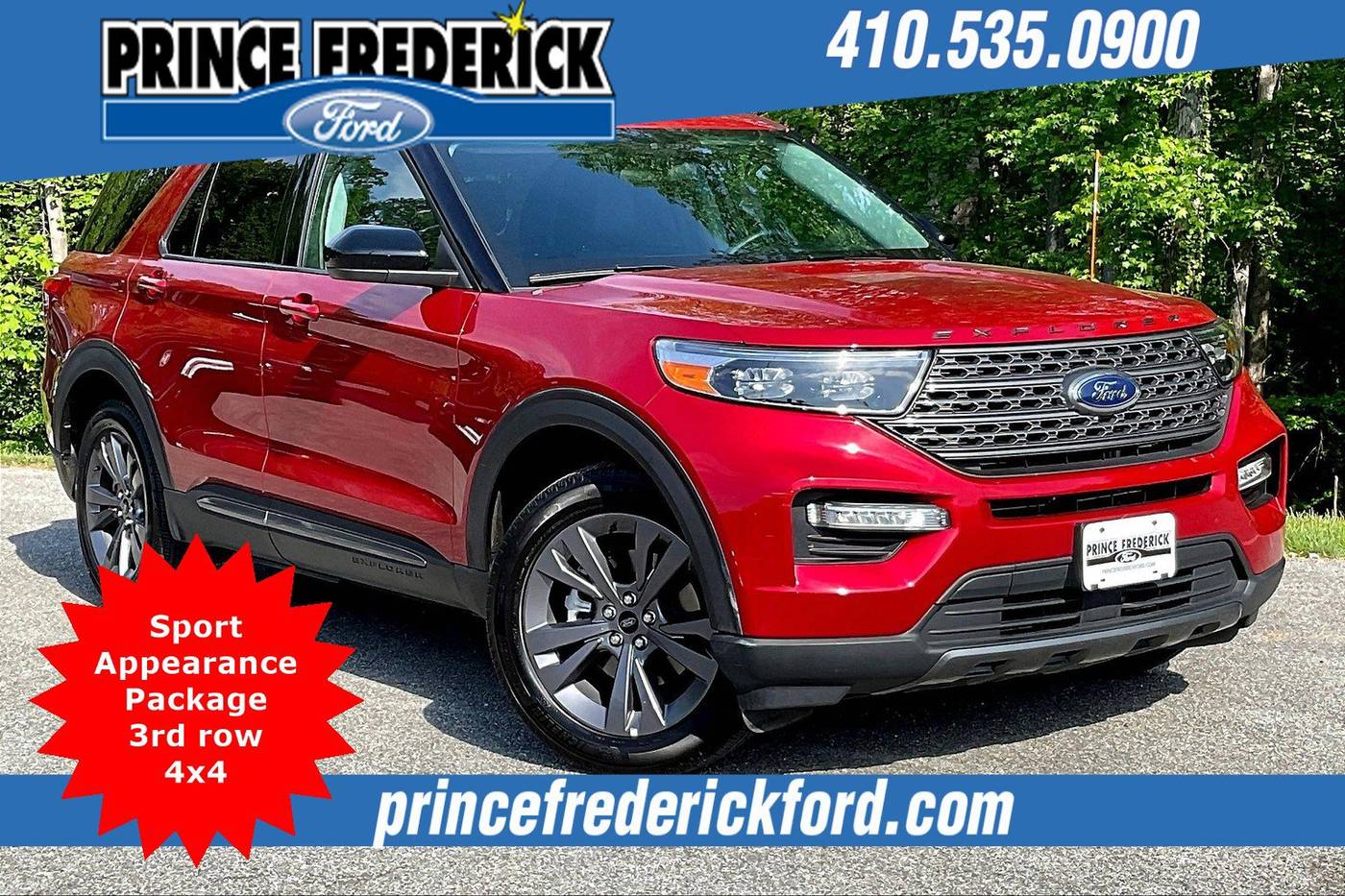 2024 Ford Explorer XLT — SUV — 23,598 mi — Prince Frederick, MD