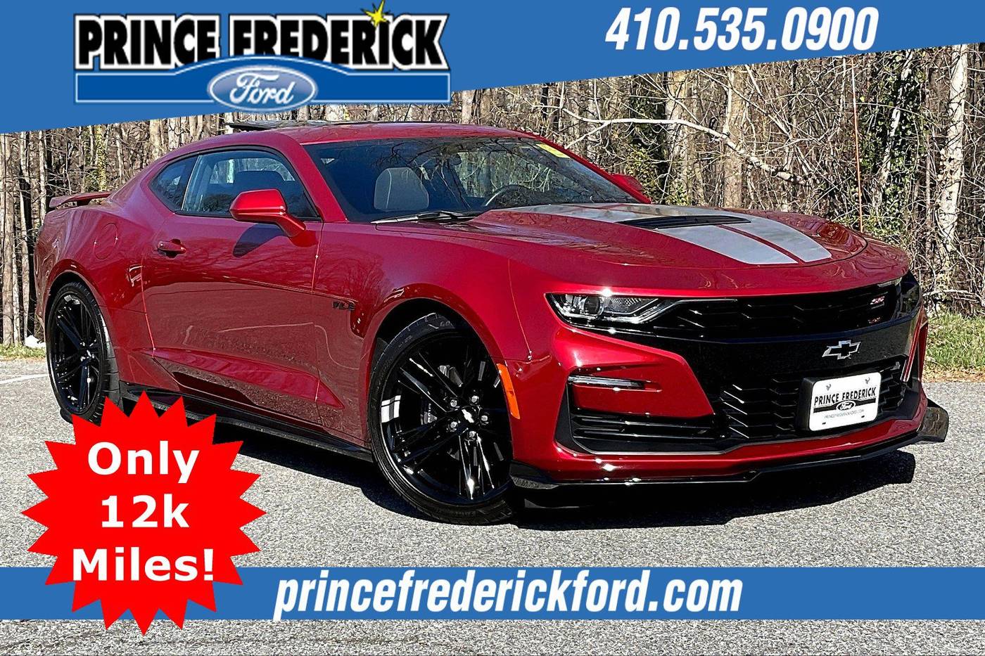 2019 Chevrolet Camaro 1SS — Coupe — 12,546 mi — Prince Frederick, MD