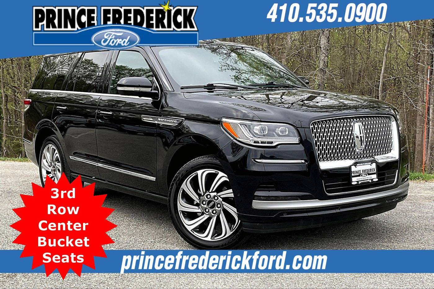 2023 Lincoln Navigator Reserve — SUV — 55,273 mi — Prince Frederick, MD