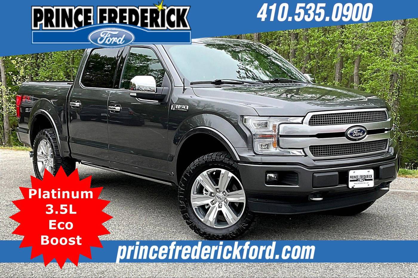 2020 Ford F-150 Platinum — Pickup Truck — 42,003 mi — Prince Frederick, MD
