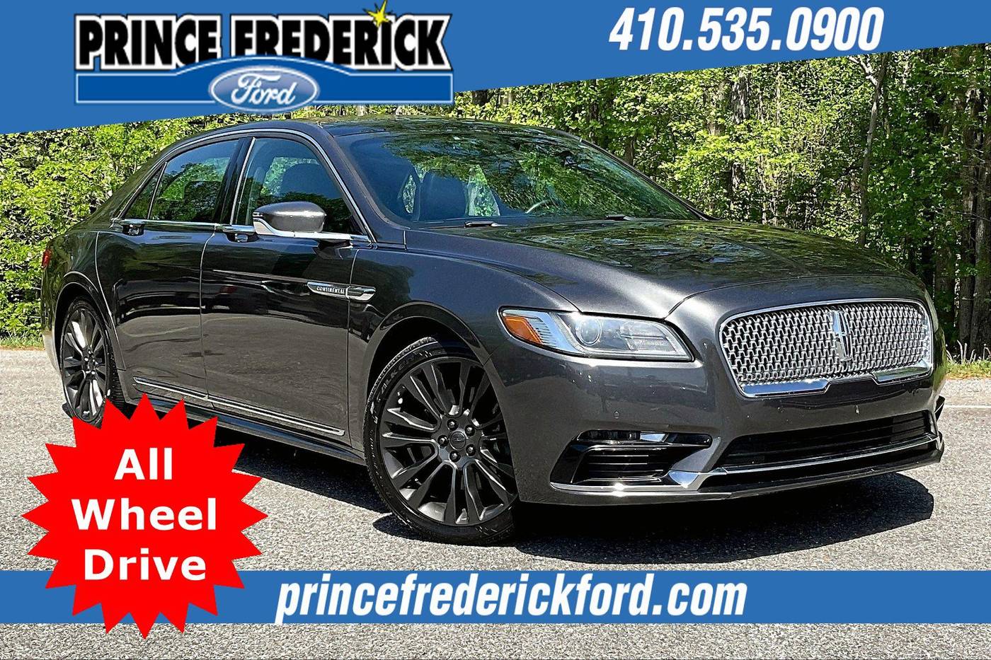 2017 Lincoln Continental Reserve — Sedan — 85,029 mi — Prince Frederick, MD