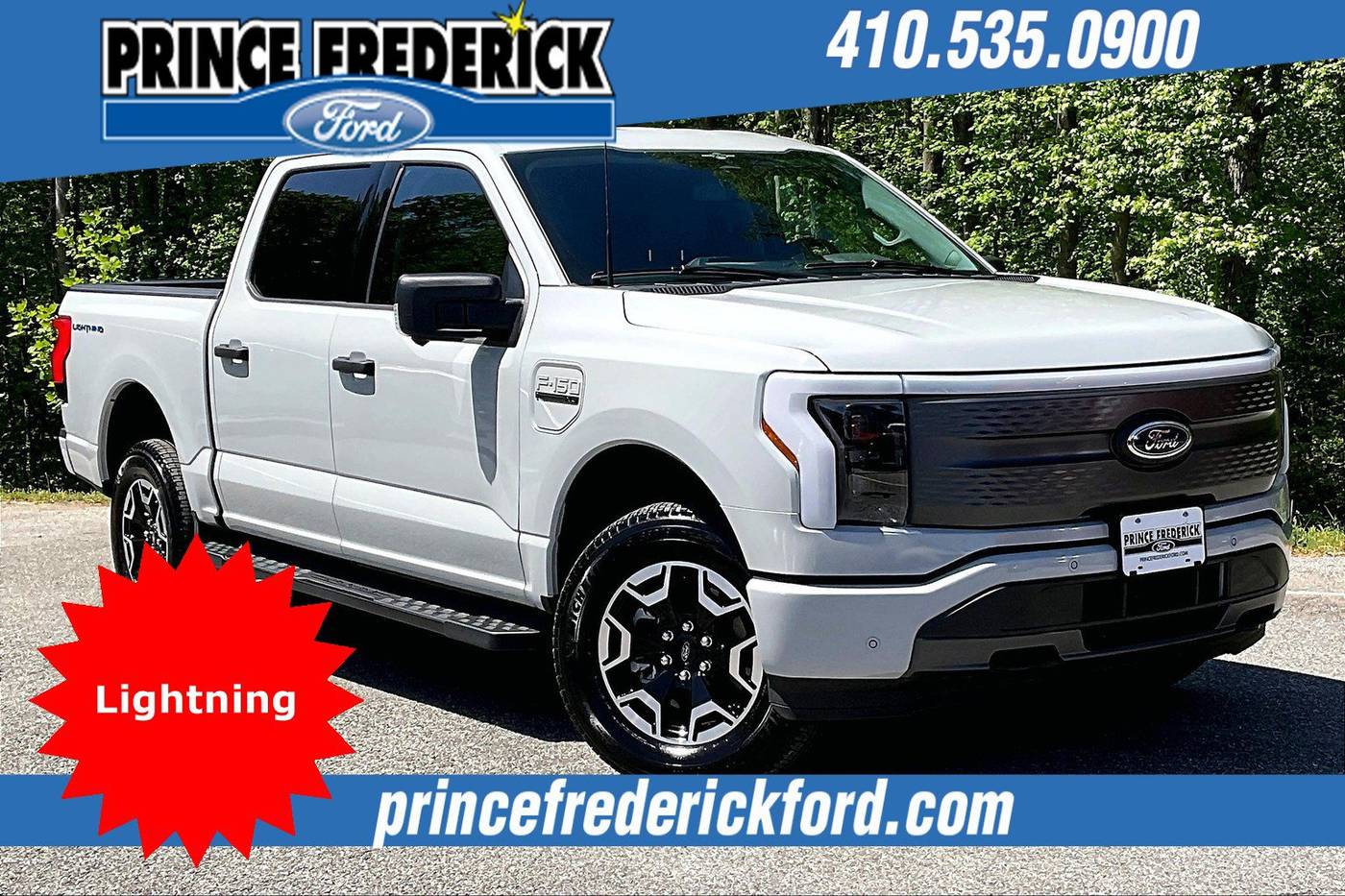 2023 Ford F-150 Lightning XLT — Pickup Truck — 15,512 mi — Prince Frederick, MD