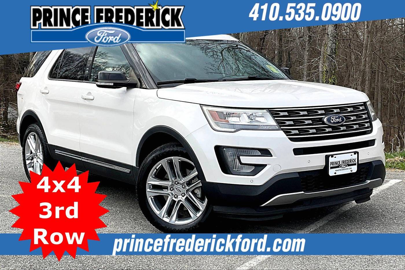 2017 Ford Explorer XLT — SUV — 60,232 mi — Prince Frederick, MD