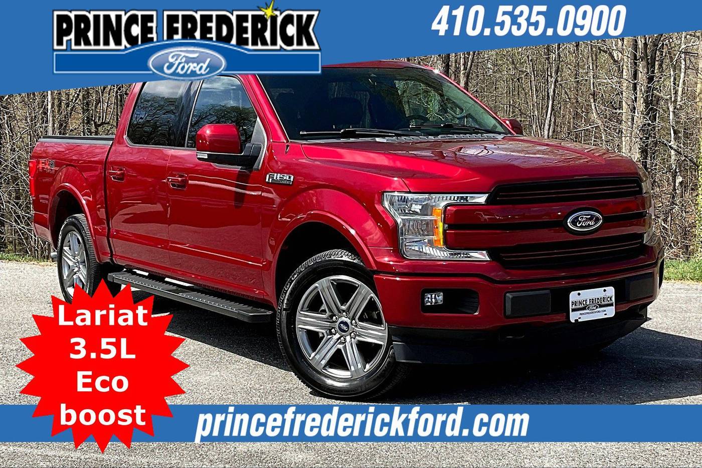 2019 Ford F-150 Lariat — Pickup Truck — 83,120 mi — Prince Frederick, MD