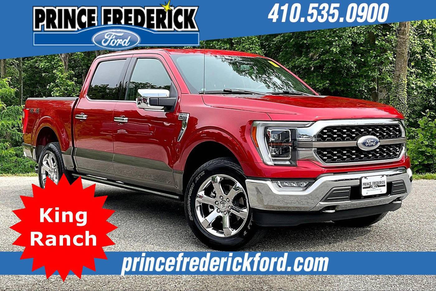 2021 Ford F-150 King Ranch — Pickup Truck — 57,226 mi — Prince Frederick, MD
