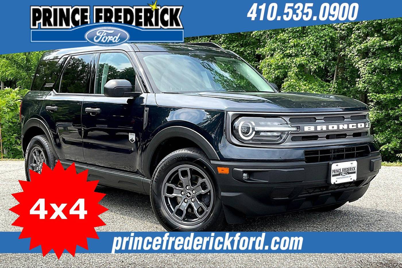 2022 Ford Bronco Sport Big Bend — SUV — 48,586 mi — Prince Frederick, MD
