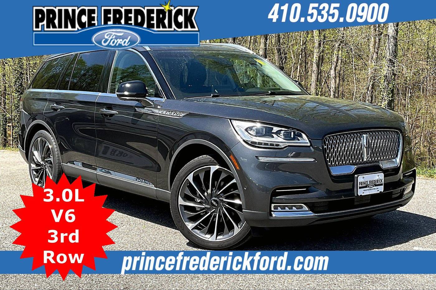 2020 Lincoln Aviator Reserve — SUV — 86,136 mi — Prince Frederick, MD