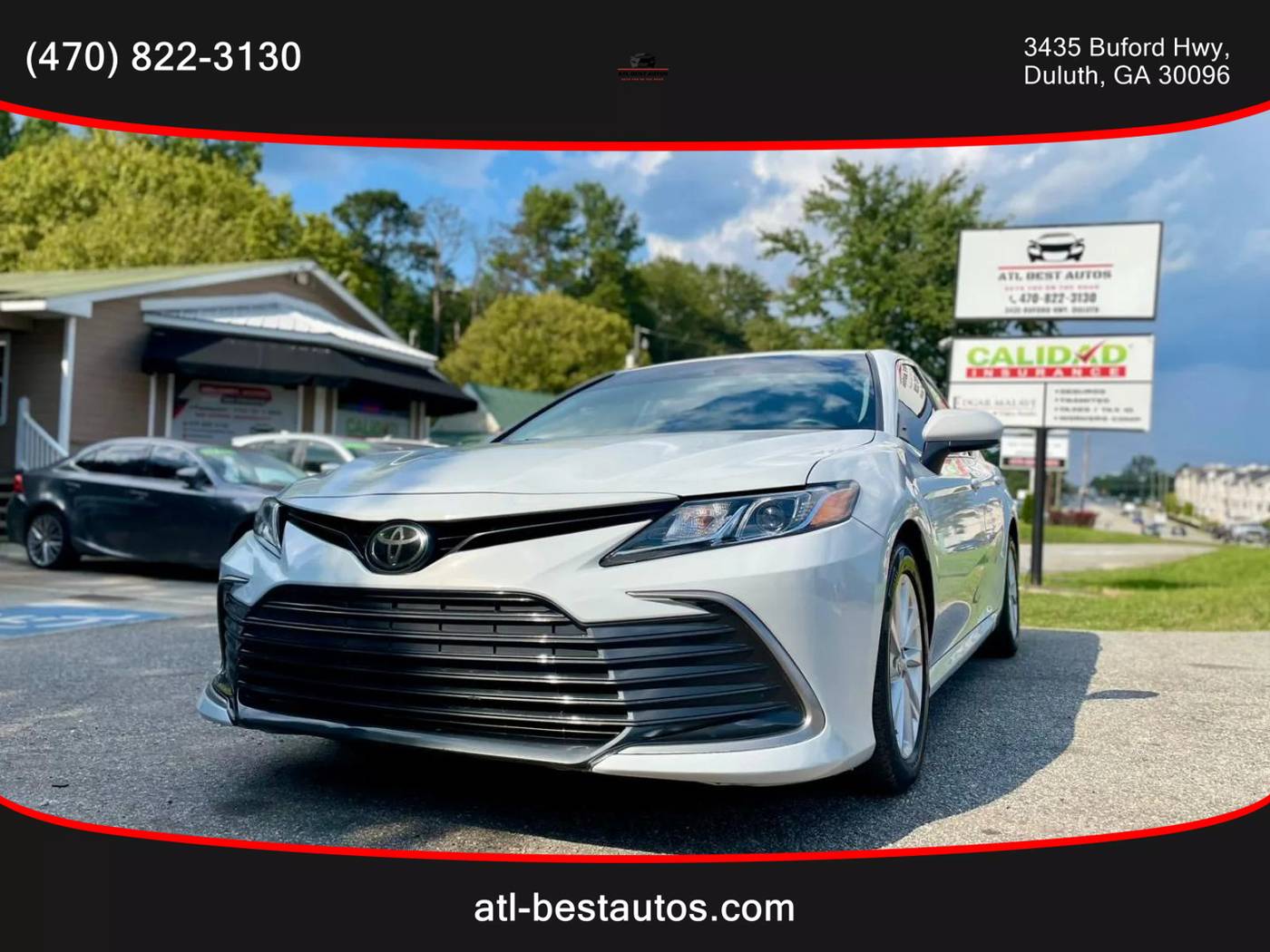 2022 Toyota Camry LE — Sedan — 122,475 mi — Duluth, GA