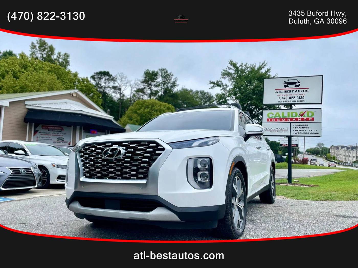 2020 Hyundai Palisade SEL — SUV — 107,469 mi — Duluth, GA