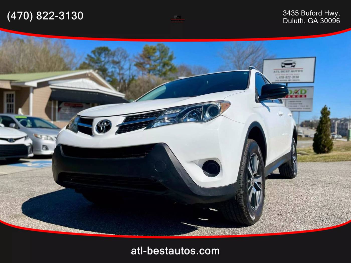 2014 Toyota RAV4 LE — SUV — 117,764 mi — Duluth, GA