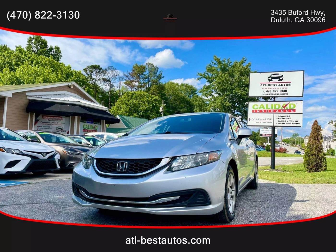 2013 Honda Civic LX — Sedan — 144,715 mi — Duluth, GA
