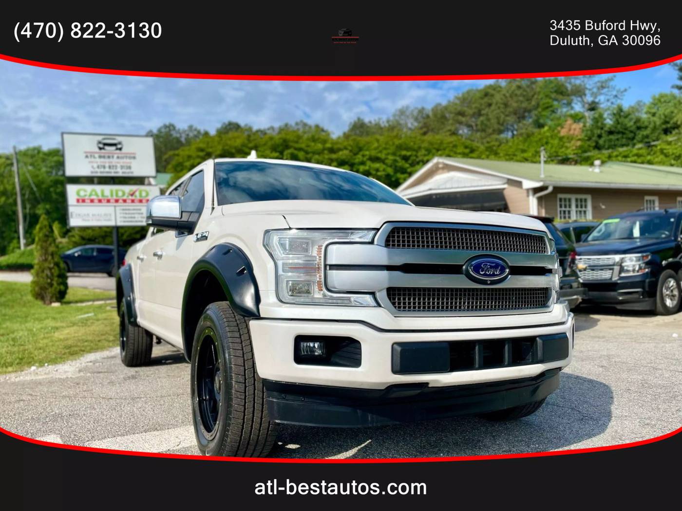 2018 Ford F-150 Platinum — Pickup Truck — 137,307 mi — Duluth, GA