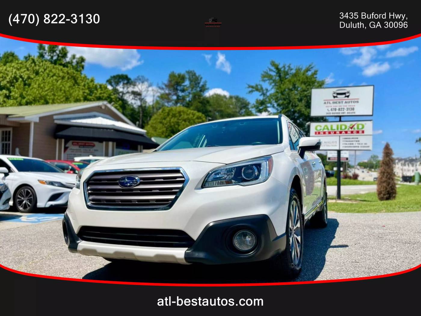 2017 Subaru Outback 2.5i Touring — SUV — 158,671 mi — Duluth, GA