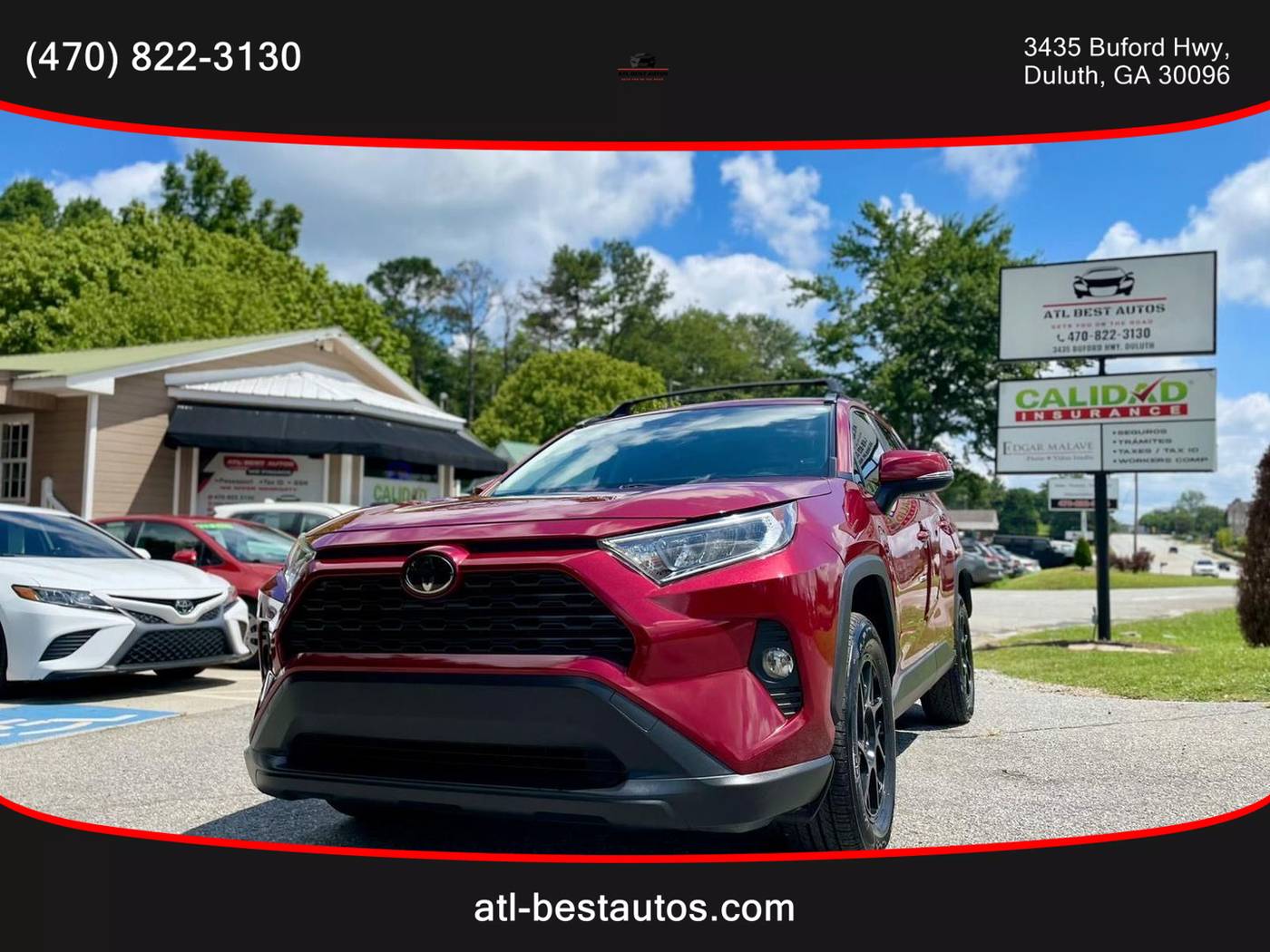 2019 Toyota RAV4 XLE — SUV — 108,137 mi — Duluth, GA