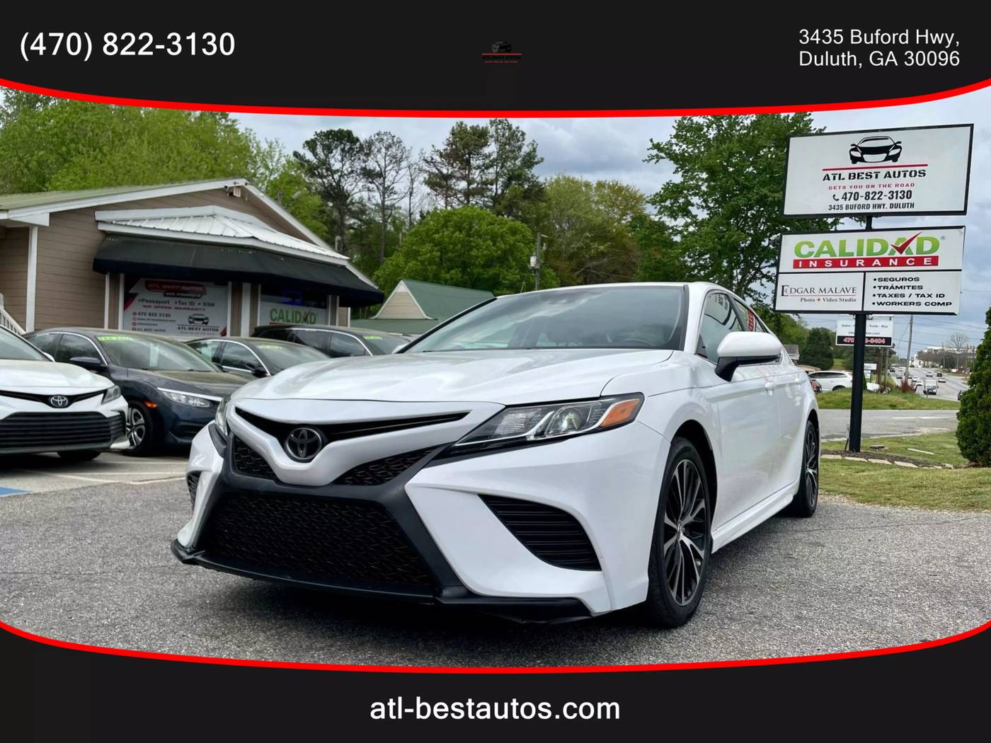 2018 Toyota Camry SE — Sedan — 115,941 mi — Duluth, GA