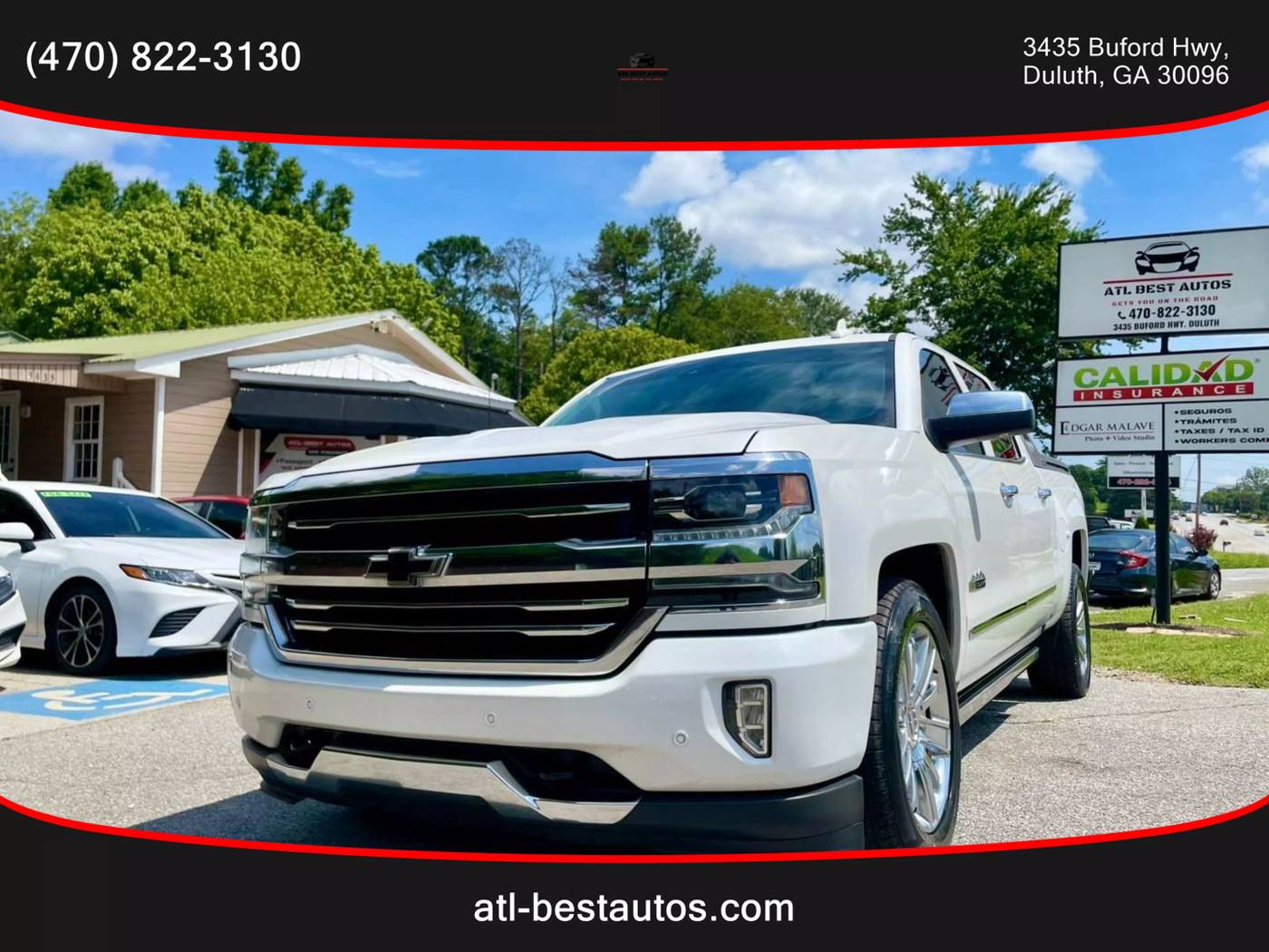 2017 Chevrolet Silverado 1500 High Country — Pickup Truck — 139,490 mi — Duluth, GA
