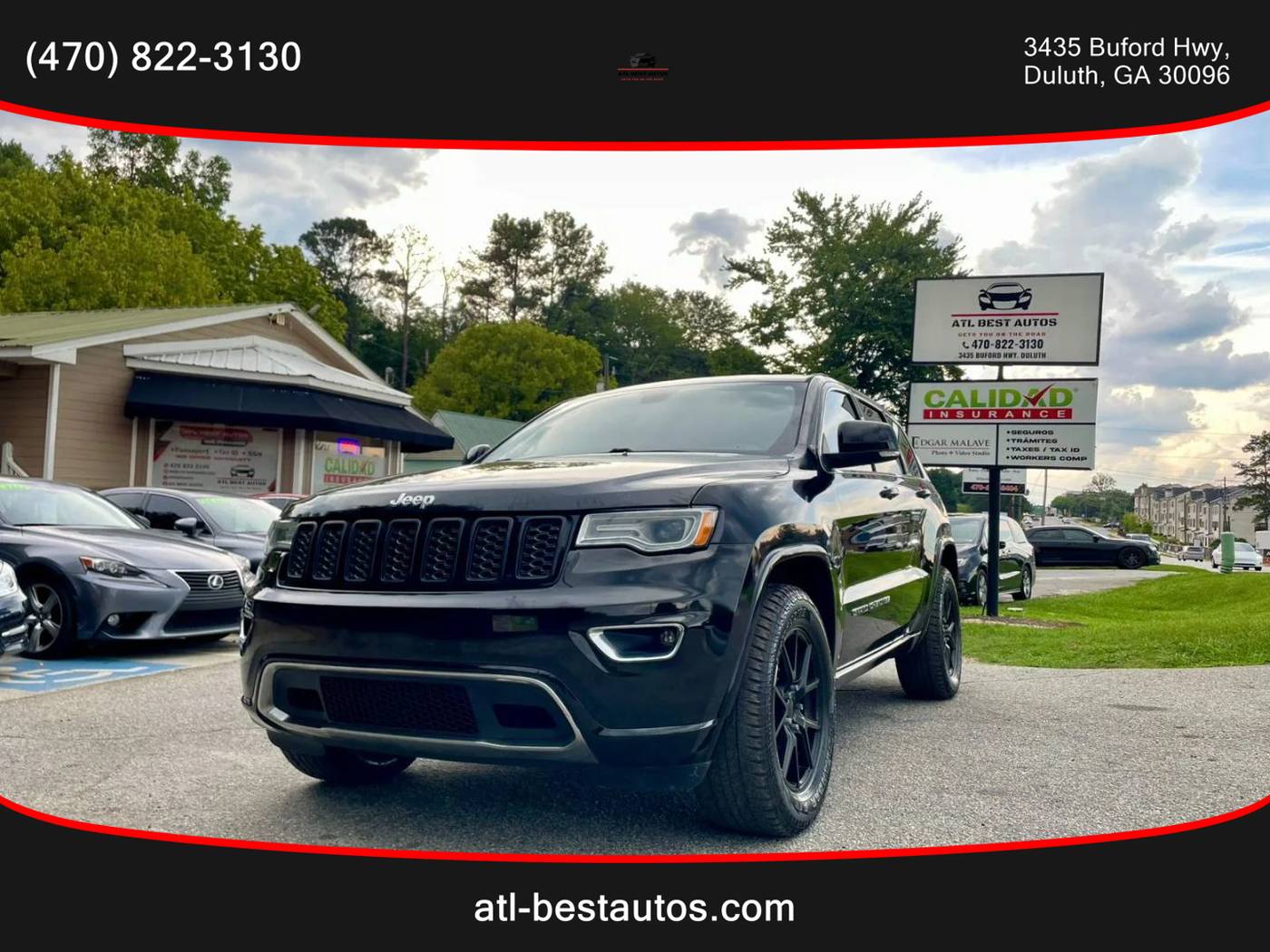 2018 Jeep Grand Cherokee Overland — SUV — 115,606 mi — Duluth, GA
