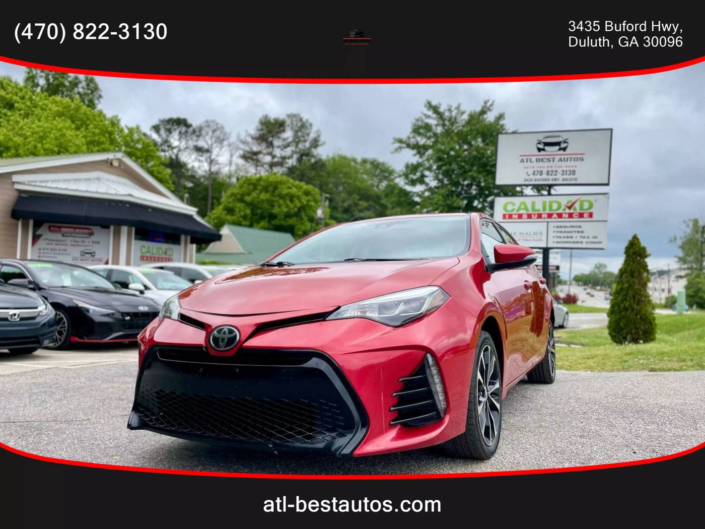 2017 Toyota Corolla SE — Sedan — 134,165 mi — Duluth, GA