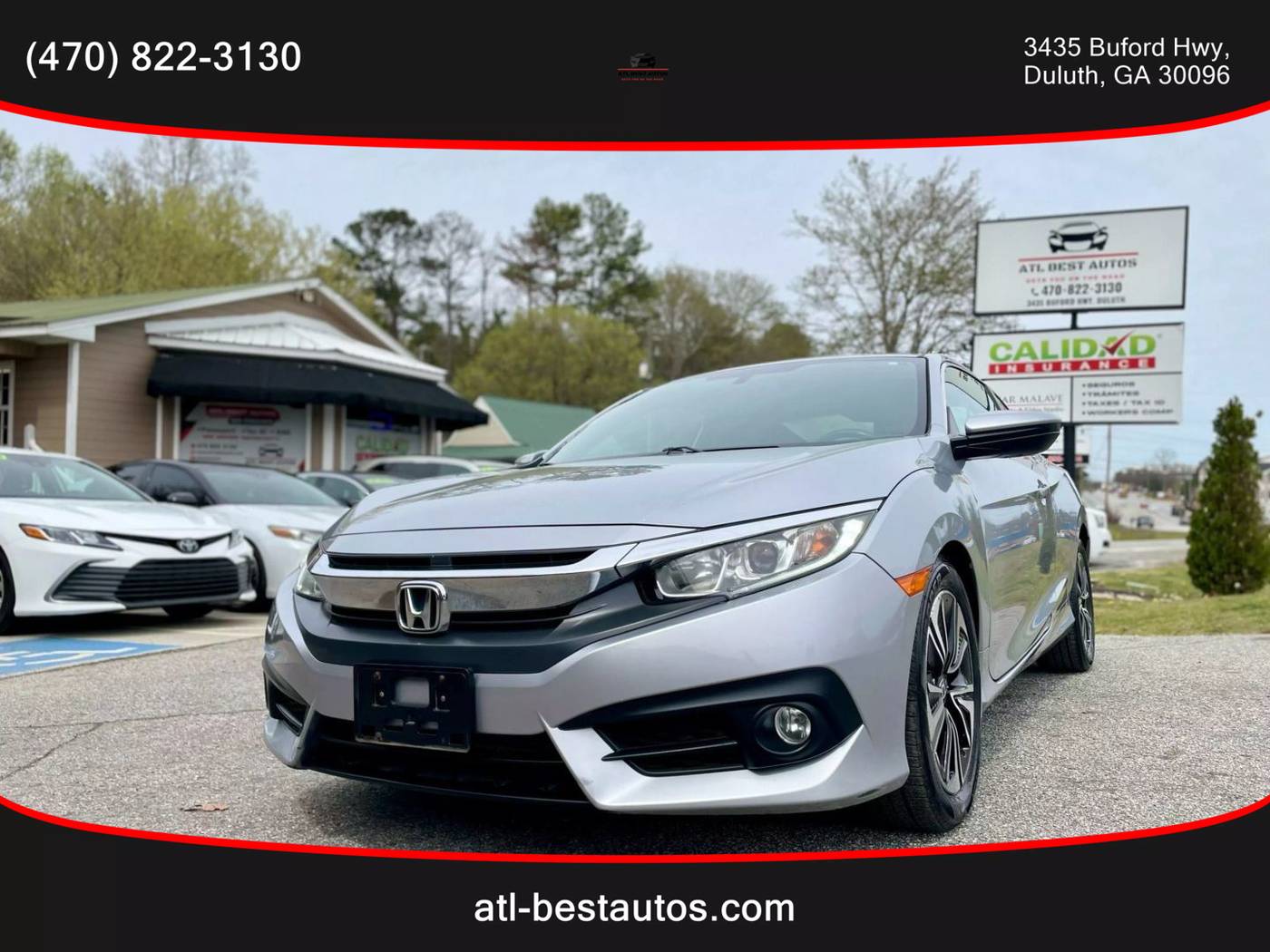 2018 Honda Civic EX-T — Coupe — 93,625 mi — Duluth, GA