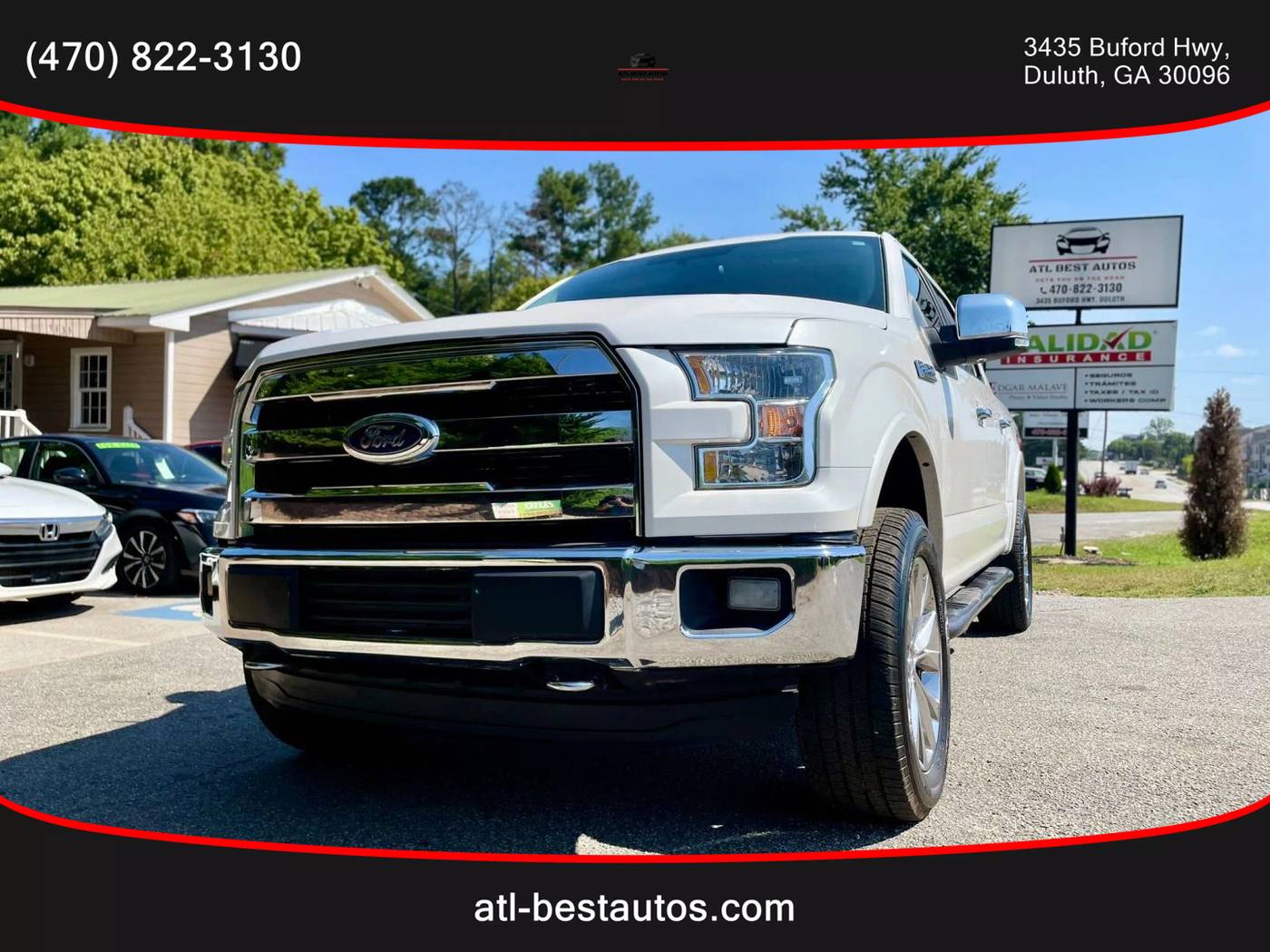 2016 Ford F-150 Lariat — Pickup Truck — 126,860 mi — Duluth, GA