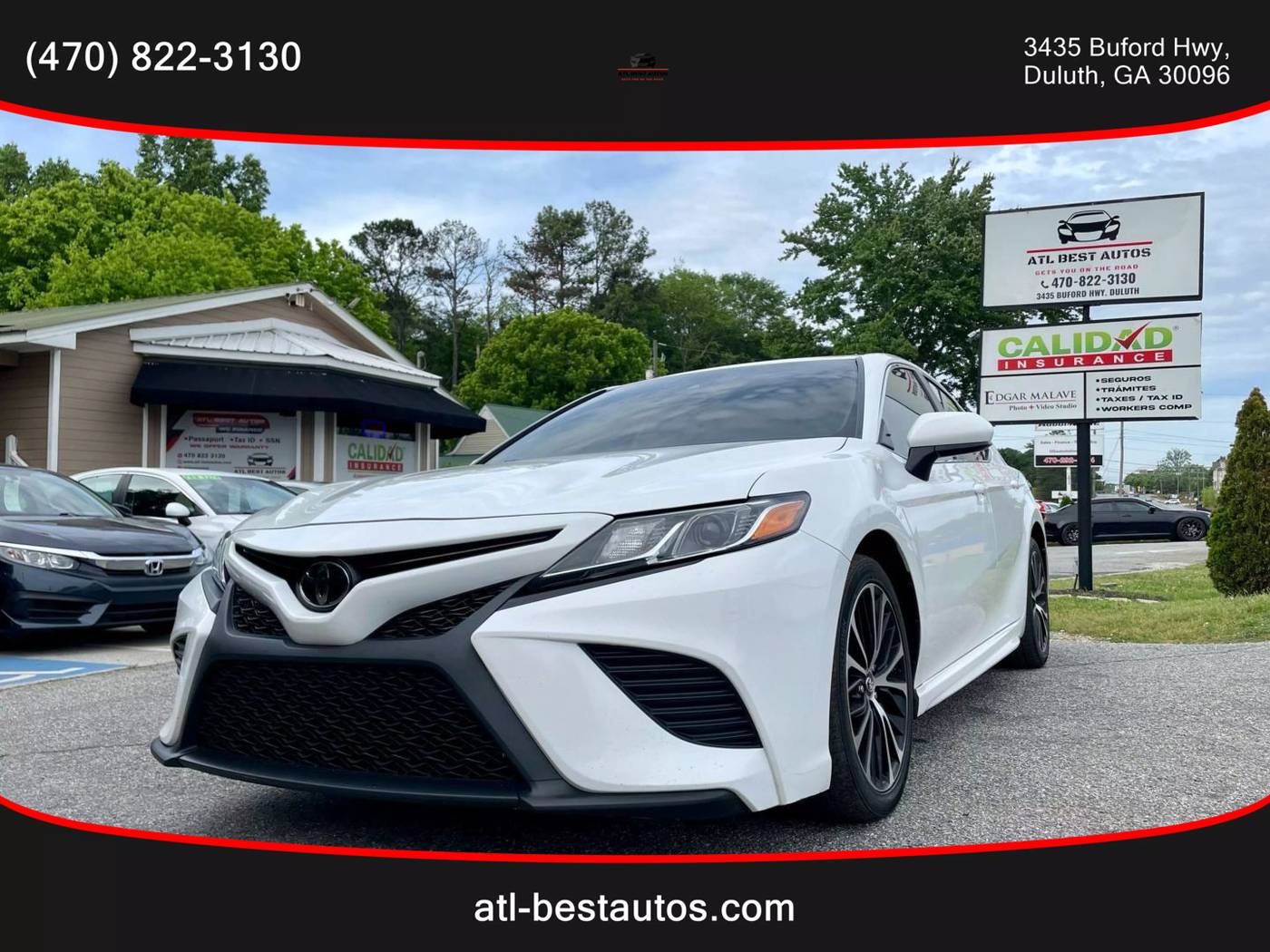 2019 Toyota Camry SE — Sedan — 131,458 mi — Duluth, GA