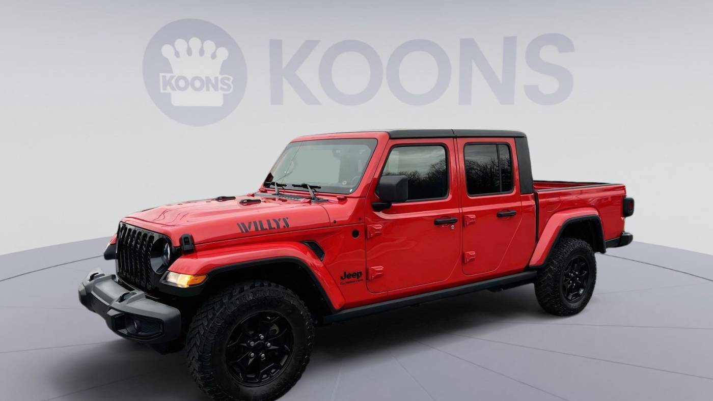 2021 Jeep Gladiator Willys — Pickup Truck — 19,540 mi — Westminster, MD
