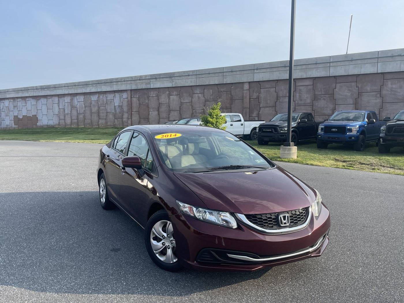 2014 Honda Civic LX — Sedan — 106,531 mi — Lancaster, PA