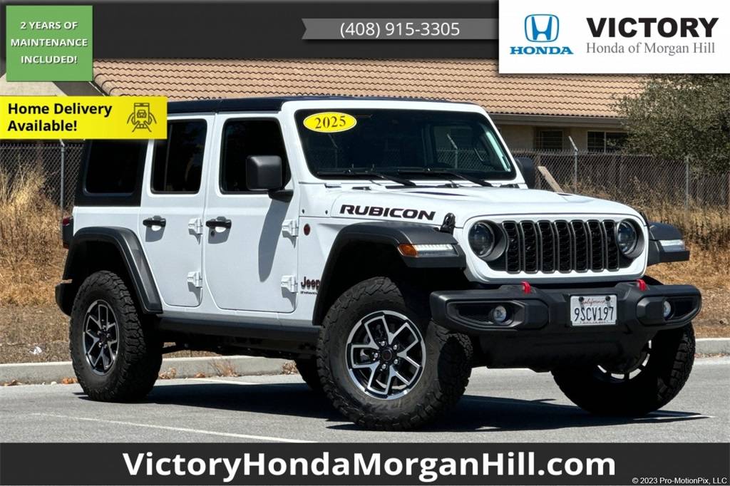 2025 Jeep Wrangler Rubicon — SUV — 4,785 mi — Morgan Hill, CA