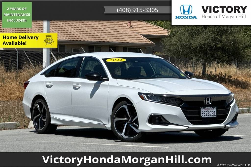2022 Honda Accord Sport — Sedan — 65,533 mi — Morgan Hill, CA