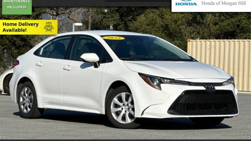 2022 Toyota Corolla LE — Sedan — 59,983 mi — Morgan Hill, CA