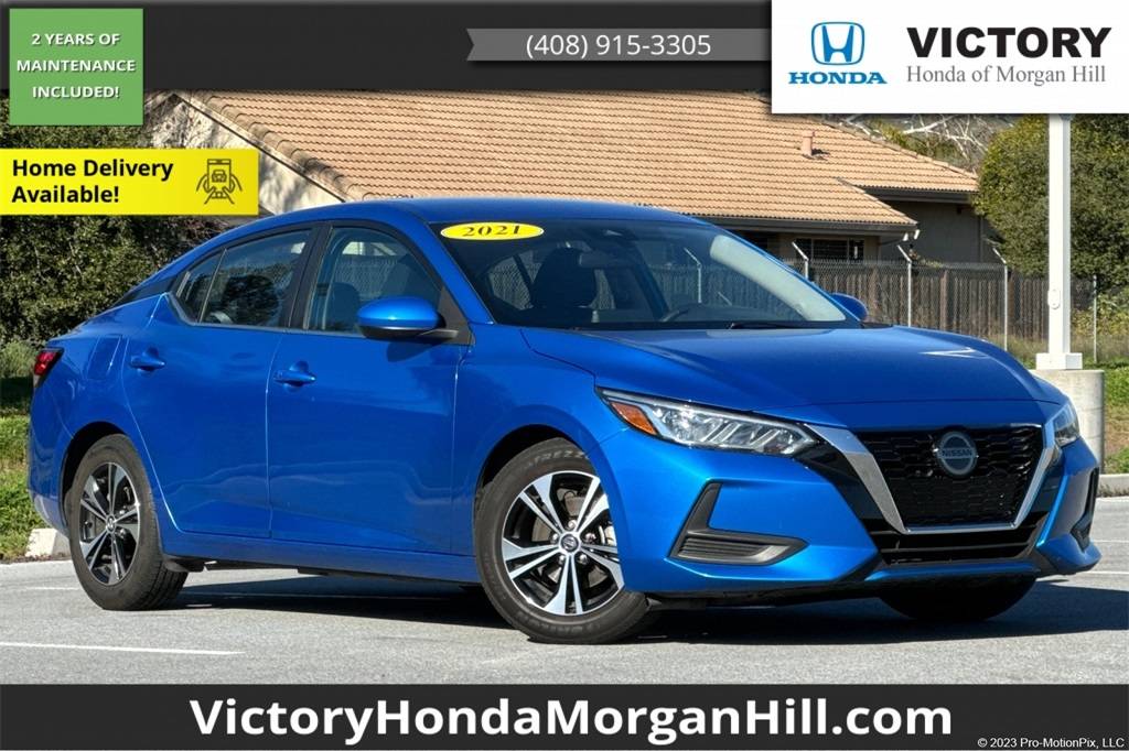 2021 Nissan Sentra SV — Sedan — 65,980 mi — Morgan Hill, CA