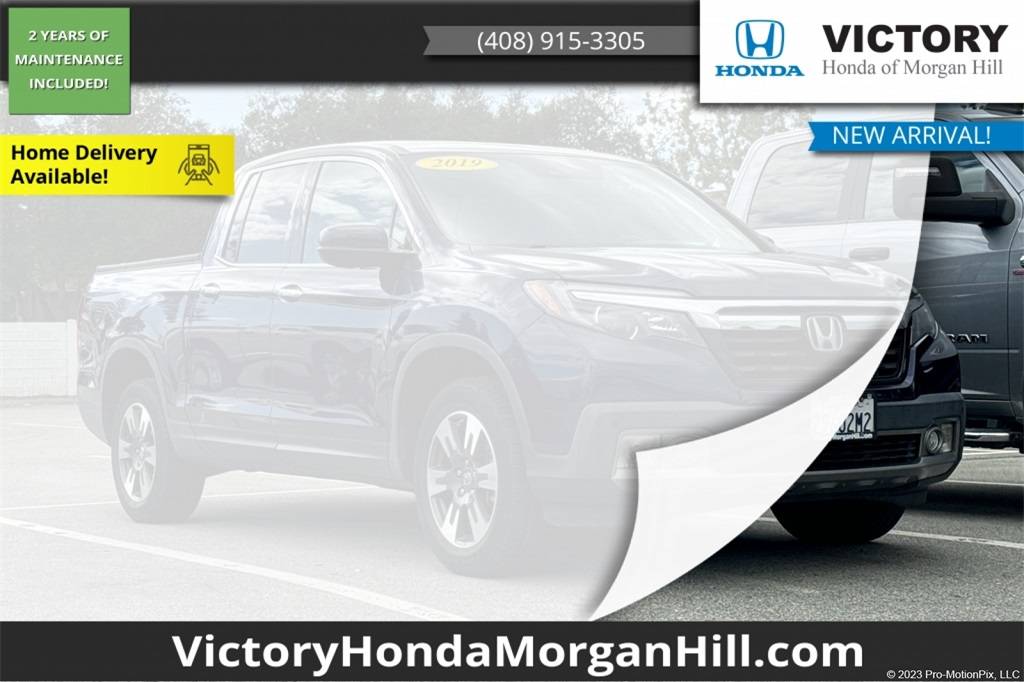 2019 Honda Ridgeline RTL-E — Pickup Truck — 41,066 mi — Morgan Hill, CA