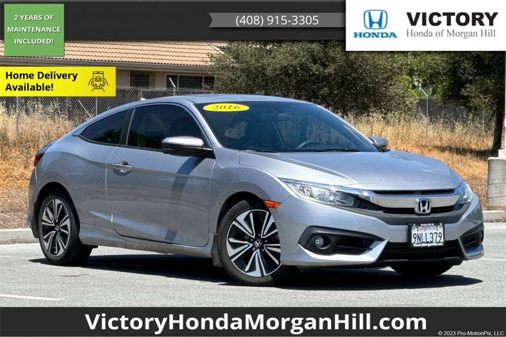 2016 Honda Civic EX-T — Coupe — 45,991 mi — Morgan Hill, CA