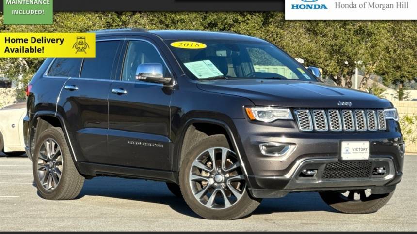 2018 Jeep Grand Cherokee Overland — SUV — 67,855 mi — Morgan Hill, CA