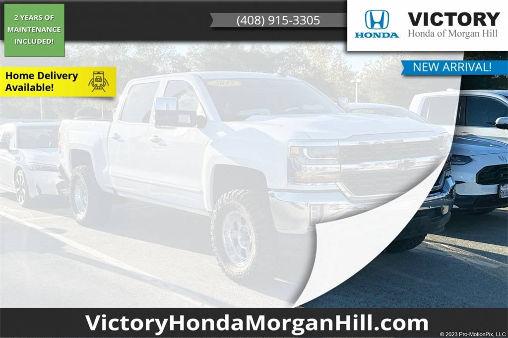 2017 Chevrolet Silverado 1500 LT — Pickup Truck — 78,161 mi — Morgan Hill, CA