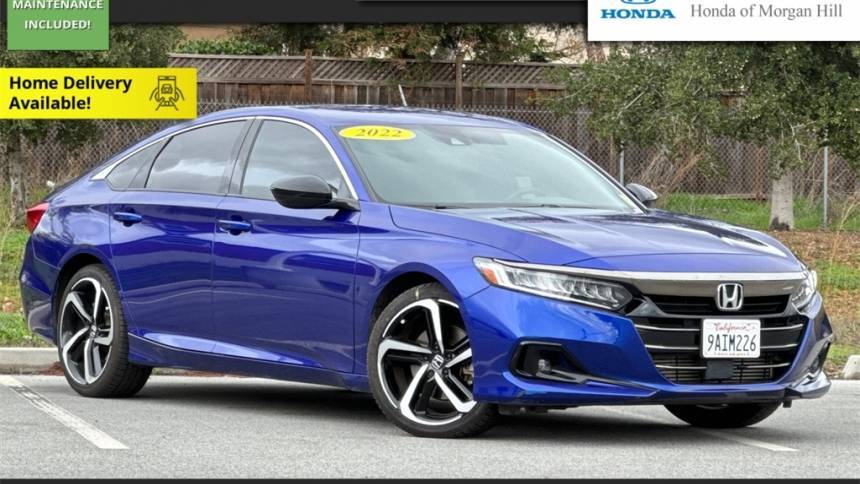 2022 Honda Accord Sport — Sedan — 73,339 mi — Morgan Hill, CA