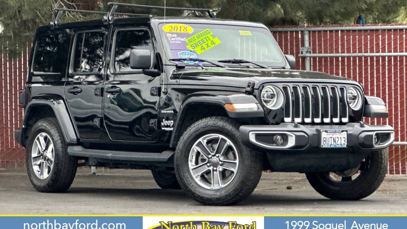 2018 Jeep Wrangler Sahara — SUV — 31,309 mi — Santa Cruz, CA
