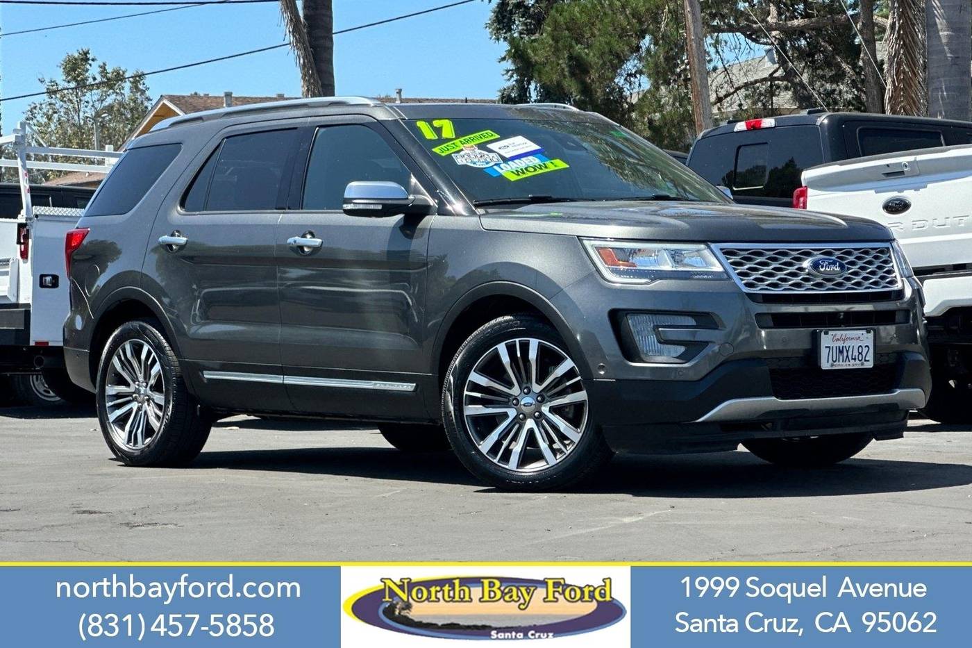 2017 Ford Explorer Platinum — SUV — 108,467 mi — Santa Cruz, CA